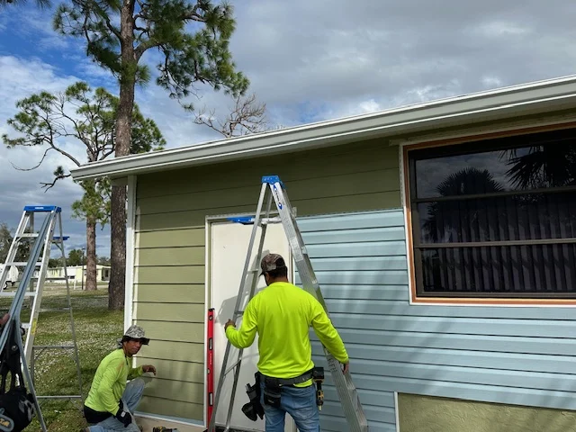 Mobile home repairs — RFH project photo