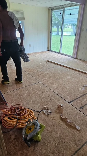 Floors & subfloors — RFH project photo